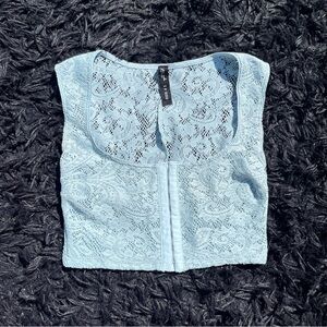 Urban Outfitters lace crop top